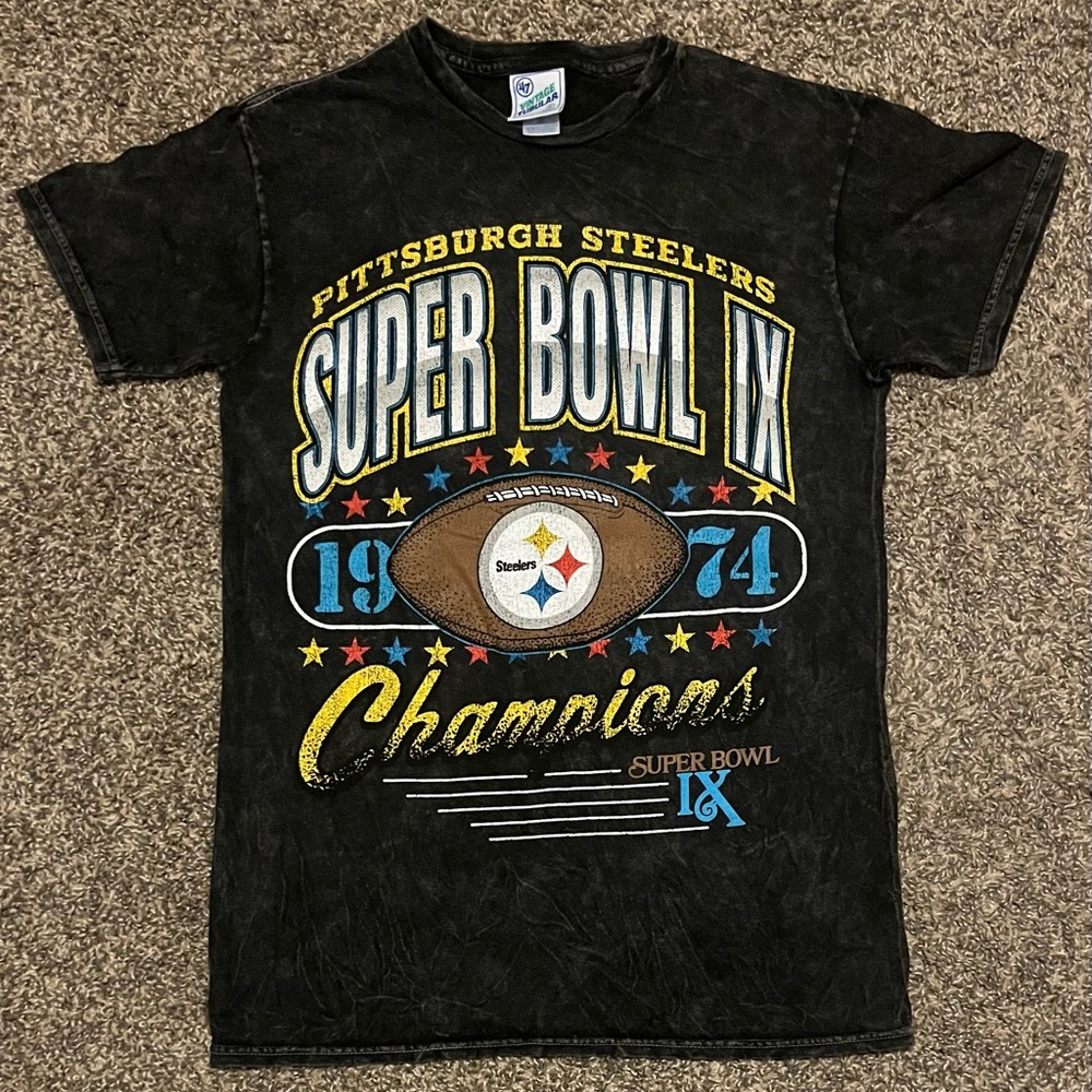Pittsburgh Steelers Tie Dye 47 Brand Vintage Tubular, Sz S